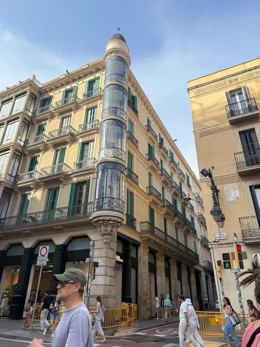 Barcelona street scene