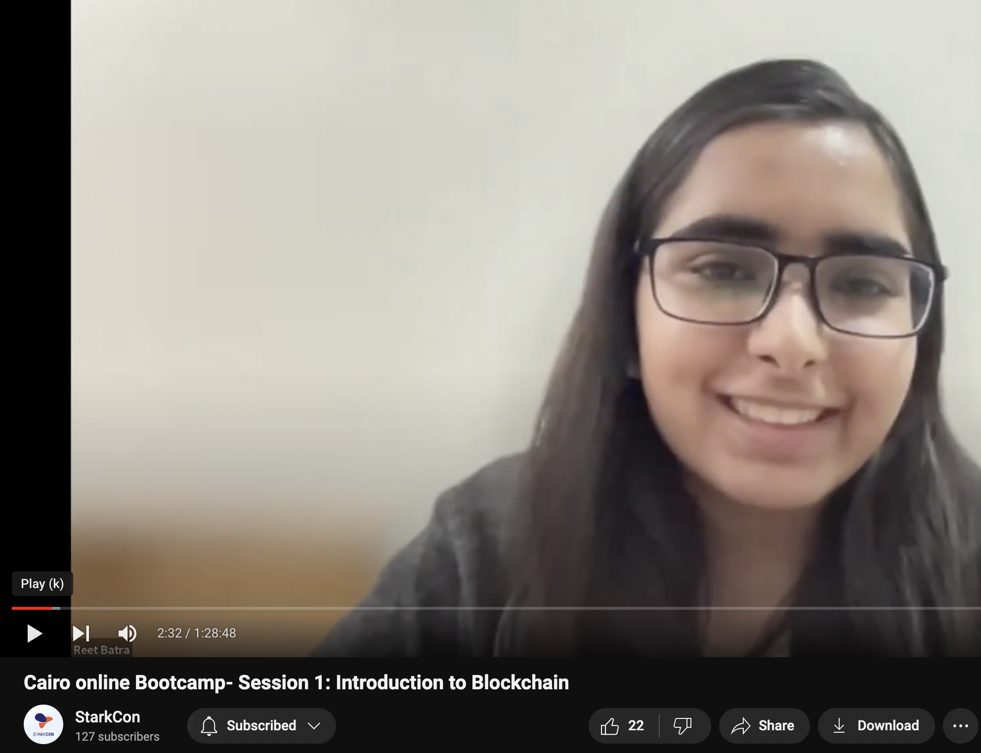 StarkCon Cairo bootcamp